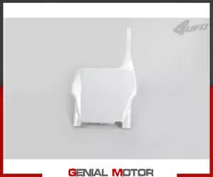 tgio[v[g Ufo vXgz_ CRF 250R 2004 - 2007 zCg GG-HO-HU-SU Front Number Plate Ufo Plast For Honda Crf 250R 2004 - 2007 White GG-HO-HU-SU