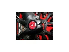 右フロントホイールキャップバイカラーレッド Ducabike ドゥカティモンスター S4 2001 - 2003 Right Front Wheel Cap Bicolor Red Ducabike For Ducati Monster S4 2001 - 2003 【並行輸入品】