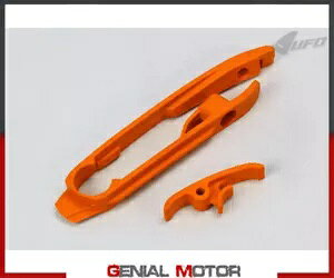 スイングアーム チェーン スライダー Ufo プラスト Ktm Sx 全モデル 2016 オレンジ KTM 98-21 Swingarm Chain Slider Ufo Plast For Ktm Sx All Models 2016 Orange KTM 98-21
