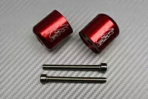 �n���h���o�[�G���h �n���h���o�[�E�F�C�g ���b�h SUZUKI GSXR 750 GSX-R 2004- Handlebar end handlebar weights red SUZUKI GSXR 750 GSX-R 2004- �y���s�A���i�z