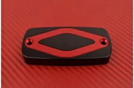 ブラックレッド フロント ブレーキ & クラッチ フルード リザーバー キャップ ホンダ VFR 800 VTEC 2002-2013 Black-Red Front Brake & Clutch Fluid Reservoir Cap HONDA VFR 800 VTEC 2002-2013