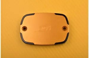 2020 }n TMAX 560 tg/A u[LtRei Jo[ ubN-S[h- 2020 Yamaha TMAX 560 Front/Rear Brake Fluid Container Cover Black-Gold-