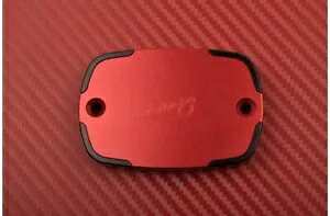 u[Lt[hReiJo[ tg/A ubN-bh YAMAHA XVS1300 MIDNIGHT- Brake Fluid Container Cover Front/Rear Black-Red YAMAHA XVS1300 MIDNIGHT-