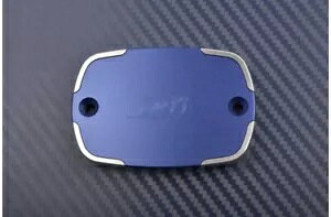 u[Lt[hReiJo[ tg/A Vo[u[ }n TMAX 500 2001-07- Brake Fluid Container Cover Front/Rear Silver-Blue Yamaha TMAX 500 2001-07-