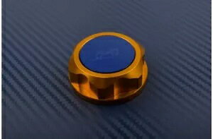 XeAOR˂݃\Pbg S[hu[ }n XJ600 XJ-600 1989-2003- Steering column threaded socket gold-blue Yamaha XJ600 XJ-600 1989-2003-