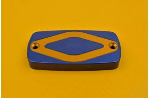 u[S[h tg/A u[LtU[o[ Lbv z_ X-ADV 750 XADV 2017-2019 Blue-Gold Front /Rear Brake Fluid Reservoir Cap HONDA X-ADV 750 XADV 2017-2019