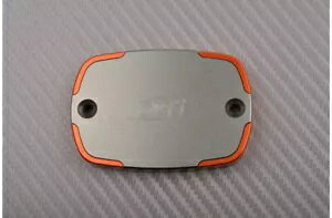 IW`^ tg/A u[LtU[o[ Lbv }n TMAX 500 2008-2011 Orange-Titanium Front / Rear Brake Fluid Reservoir Cap YAMAHA TMAX 500 2008-2011