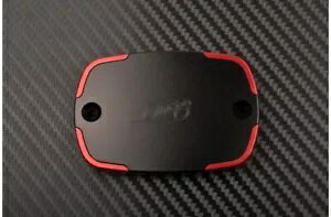 u[LReiJo[ tg/qg bh-ubN }n TMAX 530/SX/DX 2017-19- Brake Container Cover Front/Hint Red-Black Yamaha TMAX 530/SX/DX 2017-19-