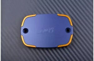 u[LReiJo[ tg/qg S[hu[ }n TMAX 530/SX/DX 2017-19- Brake Container Cover Front/Hint Gold-Blue Yamaha TMAX 530/SX/DX 2017-19-