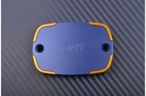 u[Lt[hReiJo[ tg/A S[h-u[ YAMAHA XVS1300 MIDNIGHT- Brake Fluid Container Cover Front/Rear Gold-Blue YAMAHA XVS1300 MIDNIGHT-