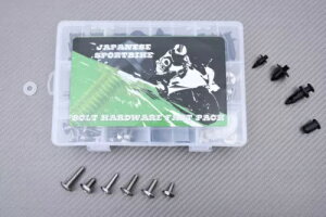 jo[T^{glWLbgz_ CB600F z[lbg 600 PC41 2007-2010 / 110  Universal Small Bolts Screws Kit HONDA CB600F Hornet 600 PC41 2007-2010 / 110Pcs