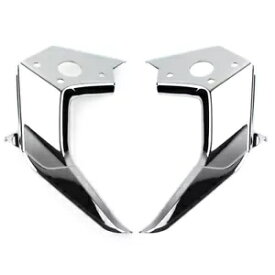 2 個装飾カバーフレームフィットホンダゴールドウィング GL1800 2018-2021 ABS クローム 2PCS Decorative Covers Frame Fit Honda Gold Wing GL1800 2018-2021 ABS Chrome