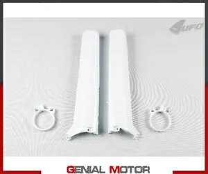�t�H�[�N�X���C�_�[�v���e�N�^�[ Ufo Plast �X�Y�L Rm 250 1992 - 1993 �z���C�g GG-HO-HU-SU Fork Slider Protectors Ufo Plast For Suzuki Rm 250 1992 - 1993 White GG-HO-HU-SU