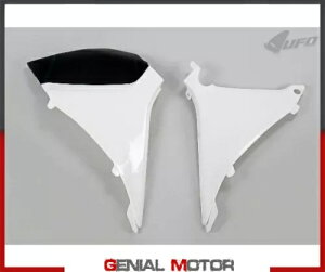 エアボックス カバー Ufo プラスト Ktm Exc-F 全モデル 2012 - 2013 ホワイト KA-KT Airbox Cover Ufo Plast For Ktm Exc-F All Models 2012 - 2013 White KA-KT