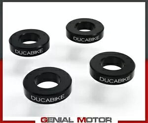 �t�����g �u���[�L �L�����p�[ �X�y�[�T�[ DUCABIKE �u���b�N Ducati 1199 PANIGALE S ABS 2012 2015 Front Brake Caliper Spacers DUCABIKE BLACK Ducati 1199 PANIGALE S ABS 2012 2015 �y���s�A���i�z