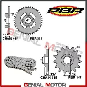 EK1160 `F[ƃXvPbgLbg 13 / 44 / 415 PBR MALAGUTI MGX ENDURO 1986 - 1988 EK1160 Chain and Sprockets Kit 13 / 44 / 415 PBR MALAGUTI MGX ENDURO 1986 - 1988