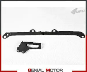 �`�F�[���K�C�h + �X�C���O�A�[���`�F�[���X���C�_�[�L�b�g Ufo Plast ���}�n Yz 250 2003 - 2004 Chain Guide + Swingarm Chain Slider Kit Ufo Plast For Yamaha Yz 250 2003 - 2004