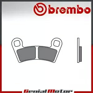 �t�����g Brembo SD �u���[�L�p�b�h �|�����X OUTLAW S 450 2008 - 2010 �p Front Brembo SD Brake Pads for Polaris OUTLAW S 450 2008 - 2010 �y���s�A���i�z