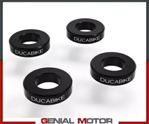 �t�����g �u���[�L �L�����p�[ �X�y�[�T�[ DUCABIKE DPF01D �u���b�N Ducati MONSTER 1200R 2016 2019 Front Brake Caliper Spacers DUCABIKE DPF01D BLACK Ducati MONSTER 1200R 2016 2019 �y���s�A���i�z