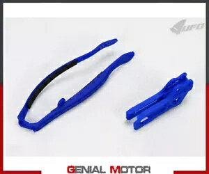 `F[KCh+XCOA[Ch.XC_[Lbg Ufo Plast }n Wrf 250 2009 - 2021 80789 Chain Guide + Swingarm Ch. Slider Kit Ufo Plast Yamaha Wrf 250 2009 - 2021 80789