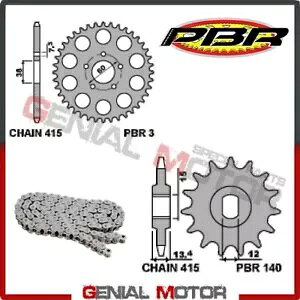 EK1152 `F[ƃXvPbgLbg 13 / 32 / 415 PBR MALAGUTI FIFTY CX tgbv 1982 EK1152 Chain and Sprockets Kit 13 / 32 / 415 PBR MALAGUTI FIFTY CX FULL TOP 1982