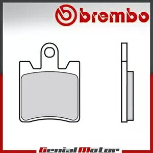 �t�����g Brembo XS �u���[�L�p�b�h�A�X�Y�L �o�[�O�}�� 250 2004 - 2006 �p Front Brembo XS Brake Pads for Suzuki BURGMAN 250 2004 - 2006 �y���s�A���i�z