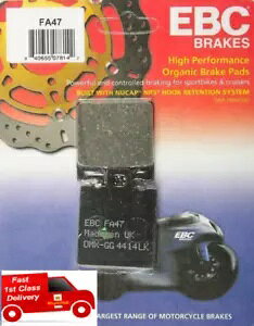 Ducati Monster 620 2002 ` 2006 EBC I[KjbNAu[Lpbh FA47 x1 ZbgɓKB FITS Ducati Monster 620 2002 to 2006 EBC Organic REAR Brake Pads FA47 x1 Set