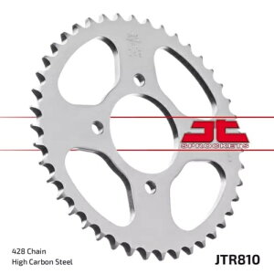 JT X`[AXvPbg: 42 / JTR810.42 XYL GN125 1999 ` 2000 ɓK JT Steel Rear Sprocket Teeth: 42 / JTR810.42 Fits Suzuki GN125 1999 to 2000