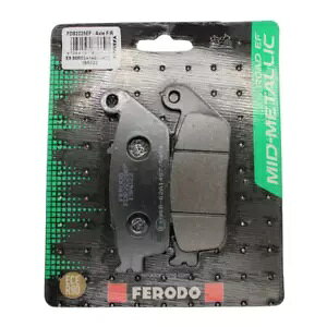 Ferodo ECO �t���N�V���� �t�����g �u���[�L �p�b�h FDB2225EF �z���_ �t�H���c�@ NSS300 2018-2023 �ɓK�� Ferodo ECO Friction Front Brake Pad FDB2225EF Fits HONDA Forza NSS300 2018?2023