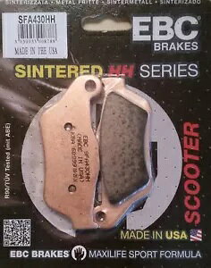 Yamaha YP250R YP X-Max 2005 - 2009 EBC ČtgfBXNu[LpbhɓK Fits Yamaha YP250R YP X-Max 2005 - 2009 EBC Sintered FRONT Disc Brake Pads