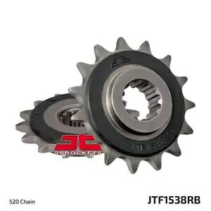JT Éo[tgXvPbg 15T Kawasaki Z800 (ZR800) 2013 - 2016 ɓK JT Quiet Rubber Front Sprocket 15T Fits Kawasaki Z800 (ZR800) 2013 - 2016