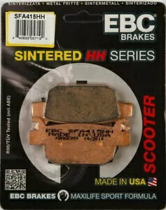z_ NSS 300 tHc@ 2013 ` 2021 EBC ČAfBXNu[Lpbh SFA415HH ɓK Fits HONDA NSS 300 FORZA 2013 to 2021 EBC Sintered REAR Disc Brake Pads SFA415HH