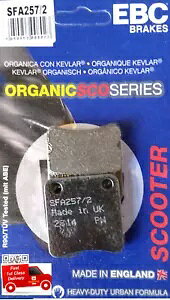 z_ VFR1200/NXcA[ 2012-2018 EBC I[KjbNp[LOfBXNu[LpbhɓK Fits HONDA VFR1200/CROSSTOURER 2012-2018 EBC Organic PARKING Disc Brake Pads