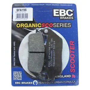 �z���_ �t�H���c�@ NSS125 2015 -2021 2022 2023 2024 EBC �t�����g �u���[�L�p�b�h SFA196 �ɓK�� Fits Honda Forza NSS125 2015 -2021 2022 2023 2024 EBC Front Brake Pads SFA196 �y���s�A���i�z