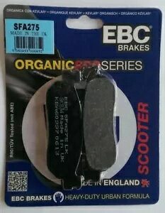 Yamaha X-Max X-city Majesty 125 250 EBC REAR I[KjbNfBXNu[Lpbh SFA275 ɓK Fits Yamaha X-Max X-city Majesty 125 250 EBC REAR Organic Disc Brake Pads SFA275