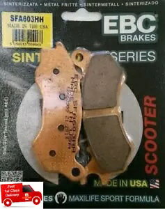 �z���_ SH 125 ���[�h ANC 125 E 2014 �` 2022 EBC �Č��t�����g�u���[�L�p�b�h�ɓK�� Fits HONDA SH 125 MODE ANC 125 E 2014 to 2022 EBC Sintered FRONT Brake Pads