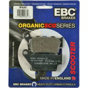 }n XC 125 R }WFXeB S 2015 EBC I[KjbNAfBXNu[Lpbh SFA213 ɓK Fits YAMAHA XC 125 R MAJESTY S 2015 EBC Organic REAR Disc Brake Pads SFA213