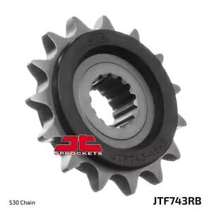 15T JT �t�����g���o�[�X�v���P�b�g�� Ducati 1200 Multistrada Enduro Pro 2017 �` 18 �ɓK�� 15T JT Front Rubber Sprocket Fits Ducati 1200 Multistrada Enduro Pro 2017 to 18 �y���s�A���i�z