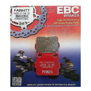 �t�����g EBC �u���[�L�p�b�h FA084TT �z���_ TRX 400 EX Fourtrax 1999-2008 �ɓK�� FRONT EBC Brake Pad FA084TT Fits HONDA TRX 400 EX Fourtrax 1999-2008 �y���s�A���i�z