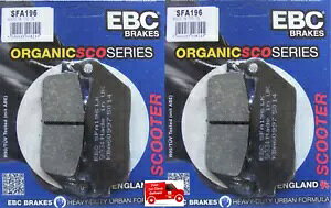 }n YP400 R X-Max 2013 ` 2020 EBC I[KjbN tg fBXN u[L pbh X2 ɓK Fits Yamaha YP400 R X-Max 2013 to 2020 EBC Organic FRONT Disc Brake Pads X2