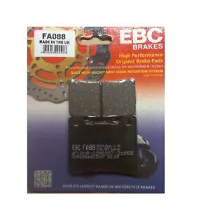 ���}�n XJR1300 SP 2000 2001 2002 EBC �I�[�K�j�b�N REAR �u���[�L�p�b�h FA88 �ɓK�� Fits Yamaha XJR1300 SP 2000 2001 2002 EBC Organic REAR Brake Pads FA88 �y���s�A���i�z
