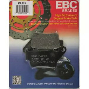 }n XT 660 X 20042011 EBC I[KjbNAfBXNu[Lpbh FA213 ɓKB FITS YAMAHA XT 660 X 20042011 EBC Organic REAR Disc Brake Pads FA213