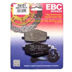 GILERA IS 250 Nbh 2007 tg EBC I[KjbN fBXN u[L pbh FA101 ɓK Fits GILERA Oregon 250 Quad 2007 Front EBC Organic Disc Brake Pads FA101 Fits