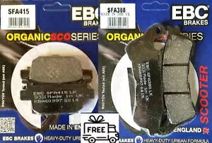 z_ NSS 300 tHc@ 2013 - 2017 EBC I[KjbNtgуAfBXNu[LpbhɓKB FITS HONDA NSS 300 FORZA 2013 - 2017 EBC Organic FRONT and Rear Disc Brake Pads