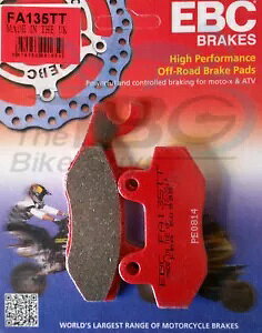 EBC FA135TT �u���[�L�p�b�h �t�����g�E ���}�n YFM 700 ���v�^�[ 2013 - 2018 EBC FA135TT Brake Pads Front RIGHT for YAMAHA YFM 700 RAPTOR 2013 - 2018 �y���s�A���i�z