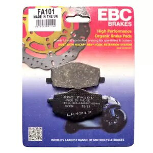 }n XC 125 TR "VOiX" 96-2003 tg EBC I[KjbN fBXN u[L pbh FA101 ɓK Fits YAMAHA XC 125 TR gCygnush 96-2003 FRONT EBC Organic Disc Brake Pads FA101