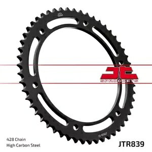 JT �X�`�[�� ���A �X�v���P�b�g�̎�: 53 ���}�n WR125 R 2009 �` 2015 �ɓK���B JT Steel Rear Sprocket Teeth: 53 Fits Yamaha WR125 R 2009 to 2015 �y���s�A���i�z
