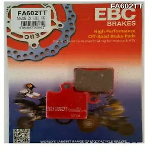 �n�X�N�o�[�i TC 85 2014 - 2020 EBC TT ���A�f�B�X�N�u���[�L�p�b�h FA602TT �ɓK���B FITS HUSQVARNA TC 85 2014 - 2020 EBC TT REAR Disc Brake Pads FA602TT �y���s�A���i�z