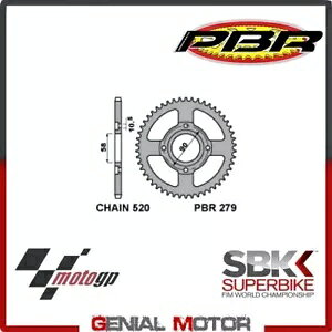 279 33 C45 リア スプロケット PBR 520 - 33 歯 ホンダ CB-M ナイトホーク 1991 - 1997 279 33 C45 Rear Sprocket PBR 520 - 33 Teeth HONDA CB-M NIGHT HAWK 1991 - 1997