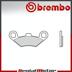 �t�����g Brembo SD �u���[�L�p�b�h Polaris PREDATOR E 500 2006 - 2008 �p Front Brembo SD Brake Pads for Polaris PREDATOR E 500 2006 - 2008 �y���s�A���i�z